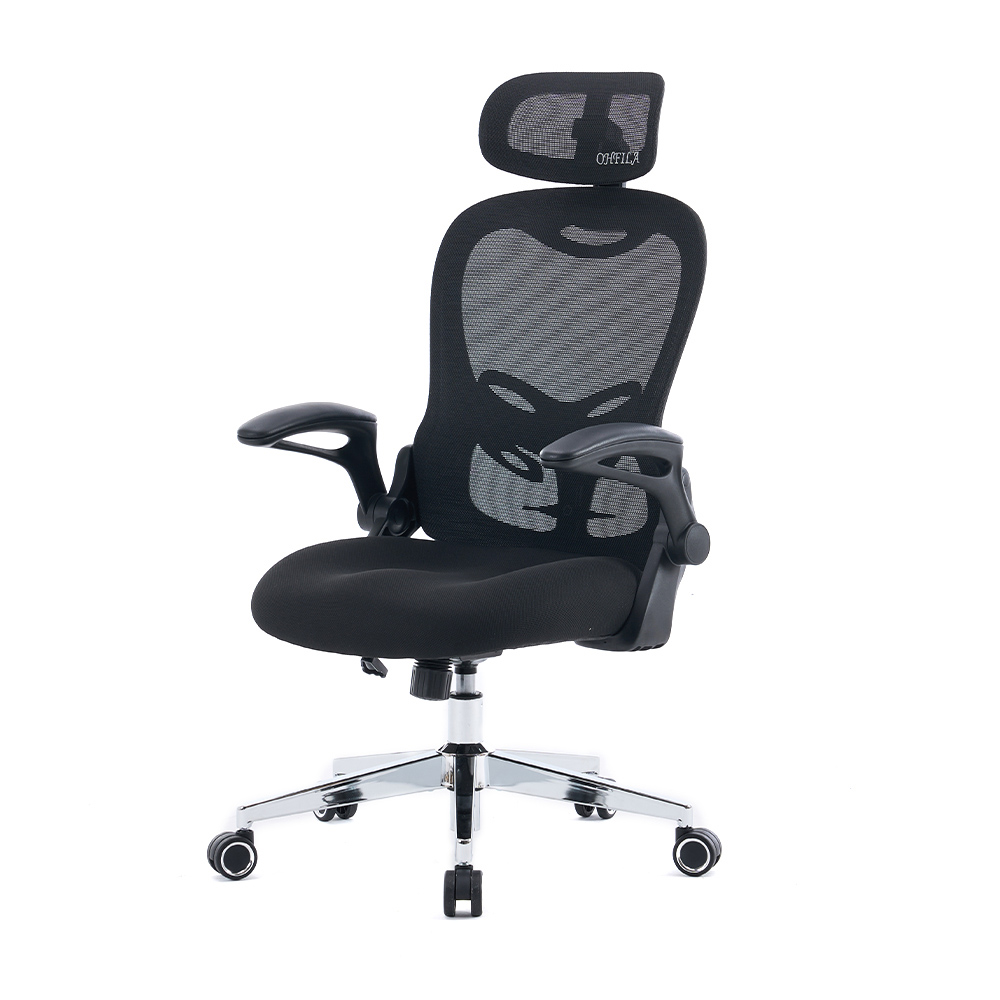 5140 Siyah/beyaz ergonomik fileli ofis koltuğu, yüksek arkalıklı bilgisayar koltuğu 5140 Siyah/beyaz ergonomik fileli ofis koltuğu, yüksek arkalıklı bilgisayar koltuğu